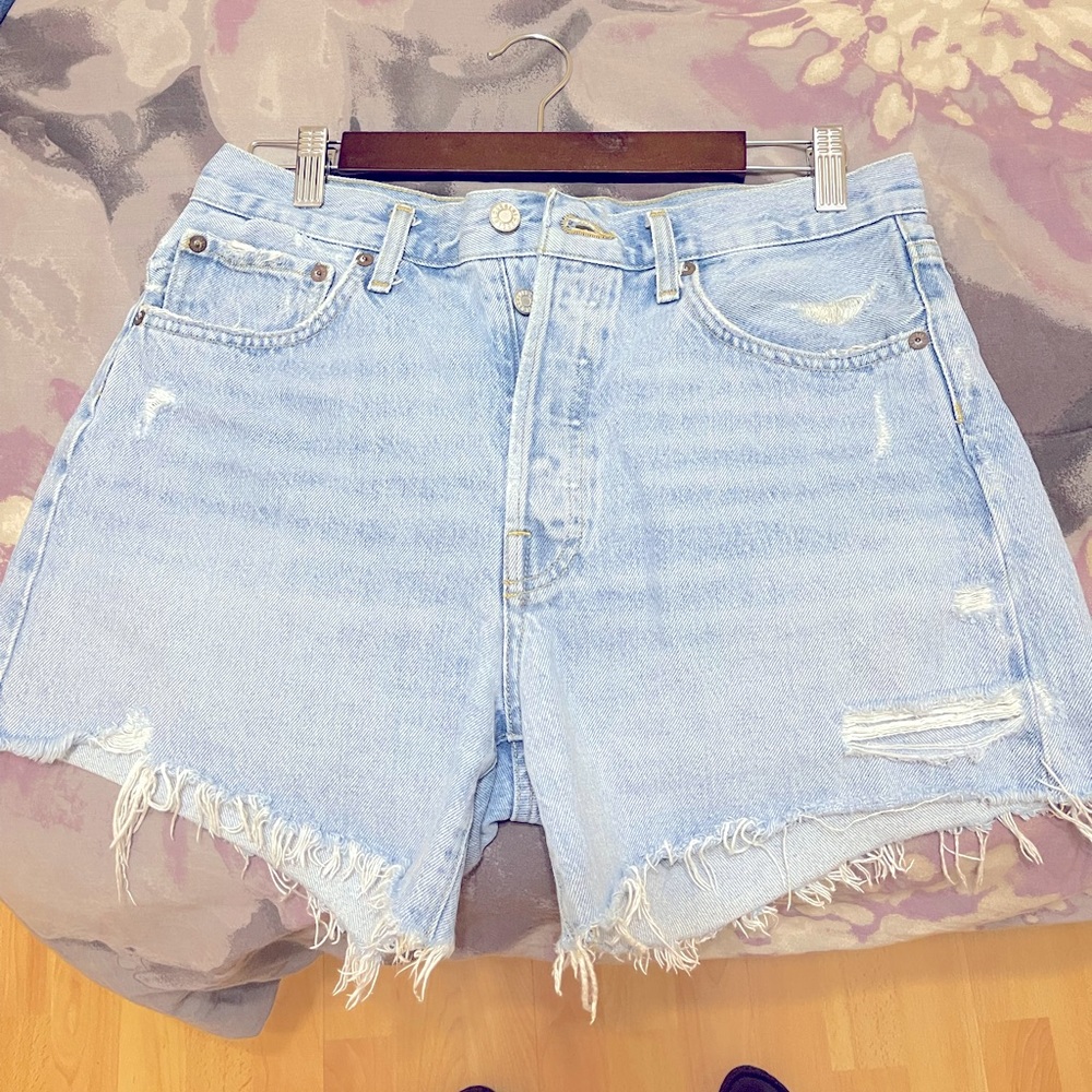 Agolde Parker long shorts